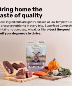 Alternative view of BADLANDS RANCH - Superfood Complete, Air-Dried Adult Dog Food - High Protein, Zero Fillers, Superfood Nutrition by Katherine Heigl (64 oz., Lamb & Venison)