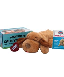 Original Snuggle Puppy Toys - Heartbeat Puppy for Dogs - Pet Anxiety Relief and Calming Aid - Comfort Dog Toys for Behavioral Training