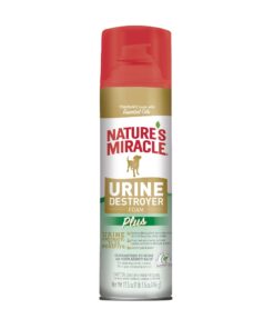 Nature's Miracle Urine Destroyer Plus for Dogs, Enzymatic Formula for Severe Dog Urine Stains, 17.5 oz