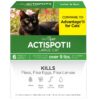 TevraPet Actispot II Flea Treatment for Large Cats 9+ lbs | 6 Doses | Powerful Prevention and Control