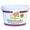 NickerDoodles Horse Treats - 2 lb Pail - Effortlessly Give Medications with Our Soft Baked Treats - Training Treats are The Perfect Motivator - No Additives or Preservatives