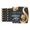Sheba Selections Filets in Broth Adult Wet Cat Meal Complement Chicken & Tuna Recipe, 1.3 oz. Cups, 12 Count