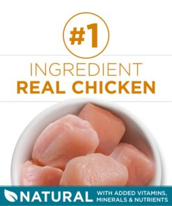 Alternative view of Purina ONE Natural Dry Cat Food, Tender Selects Blend With Real Chicken - 7 lb. Bag