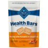 Blue Buffalo Health Bars Crunchy Dog Biscuits, Oven-Baked With Natural Ingredients, Pumpkin & Cinnamon, 16-oz Bag