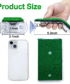 Alternative view of Keedolla Small Turtle Basking Platform Simulation Grass Turtle Ramp, Turtle Resting Basking Dock Floating DÈcor for Aquatic Turttle Reptile Frog Terrapin