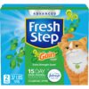 Fresh Step Advanced Clumping Litter with Febreze Freshness with Gain Scent, Fights Odor on Contact, 37 lbs. (2 x 18.5 lb. Box) (Package May Vary)