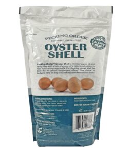 Alternative view of Pecking Order Oyster Shell - Calcium Supplement to Support Laying Hens and Strong Egg Shell Development (5 LB) (Pack of 2)